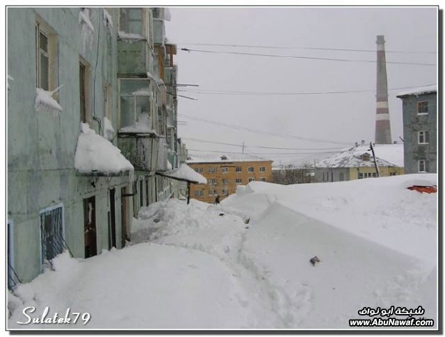 برد وثلوج روسيا 
