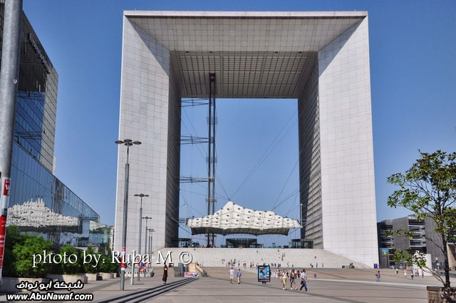 رحلتي الى Arc de la Defense بباريس