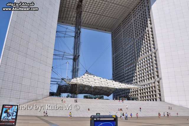 رحلتي الى Arc de la Defense بباريس