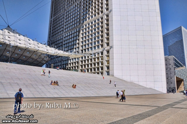 رحلتي الى Arc de la Defense بباريس