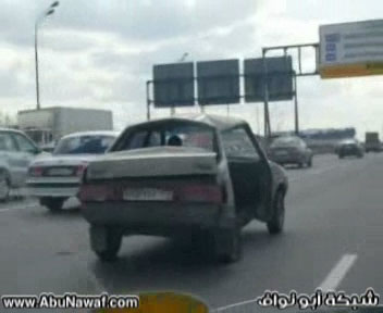 فيديو + صور : الظاهر إن حرارة النار وصلته