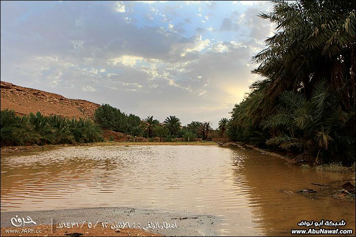 بروق وأمطار الزلفي الغزيرة ليلة 13/5/1431هـ