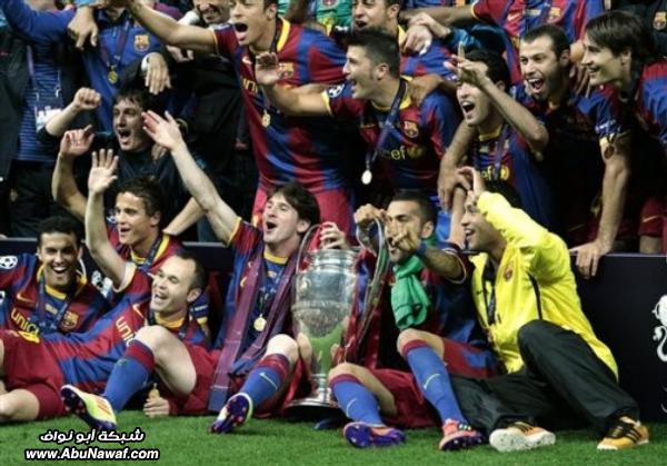 صور : برشلونة يتوج ملكاً لأوروبا للمرة الرابعة