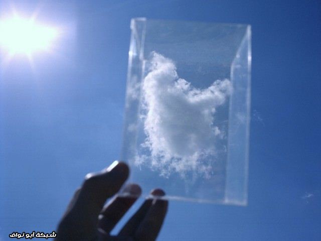 صور منوعة : تعليب الغيوم + جسر بالونات الهيليوم + مجسم صغير لشكلك