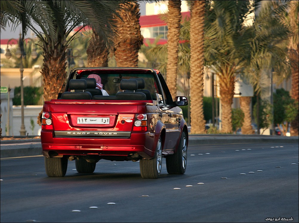 صور: رنج روفر سبورت سعودي معدل