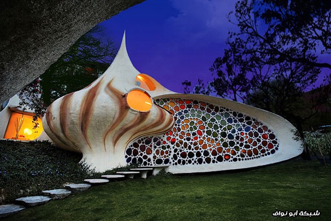 Giant Seashell House, Mexico