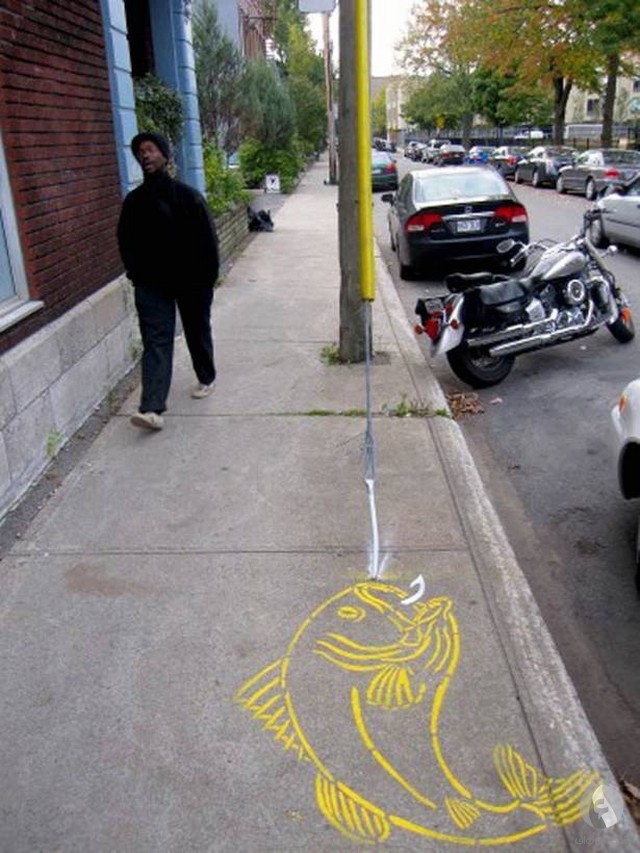 رسم مجنون على الشوارع (25 صورة)